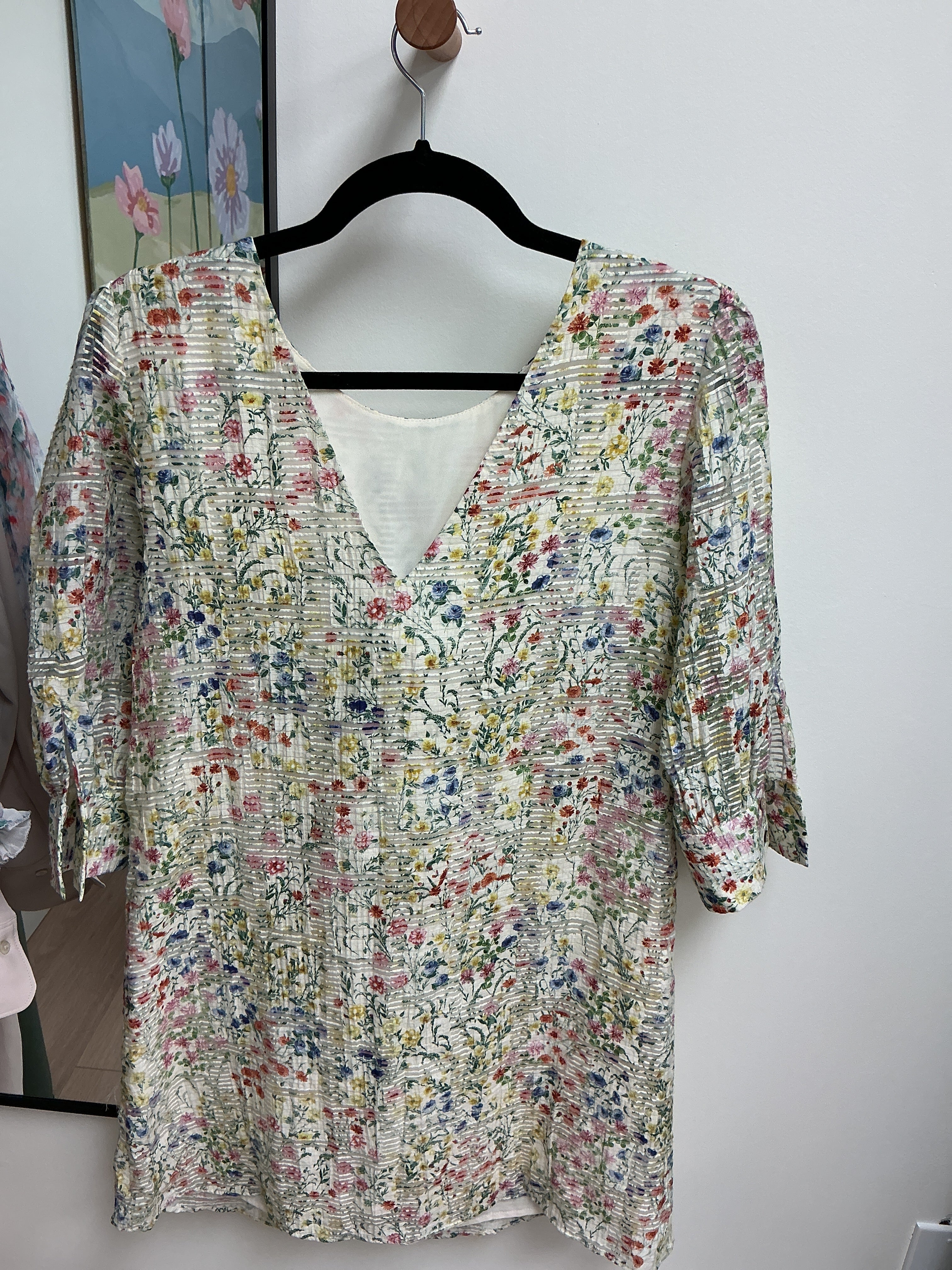 Floral Zara dress S-M