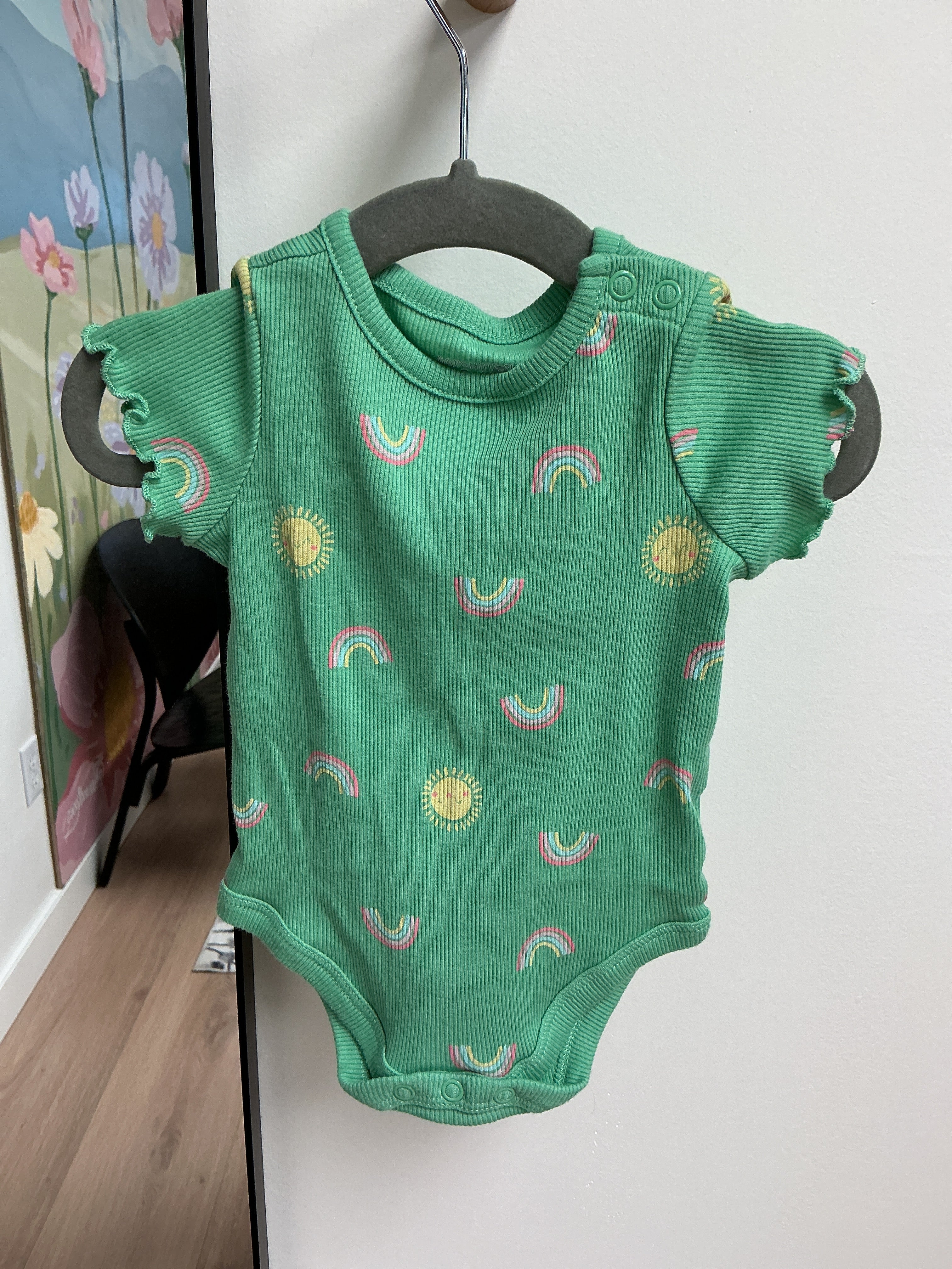 Garanimals rainbow onesie 3-6M
