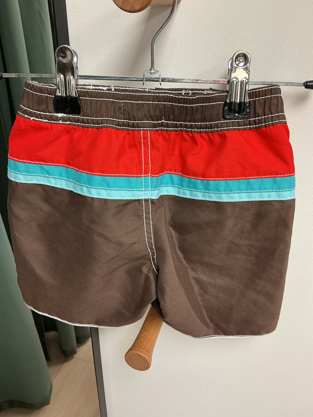 Old Navy brown swim 12-18
