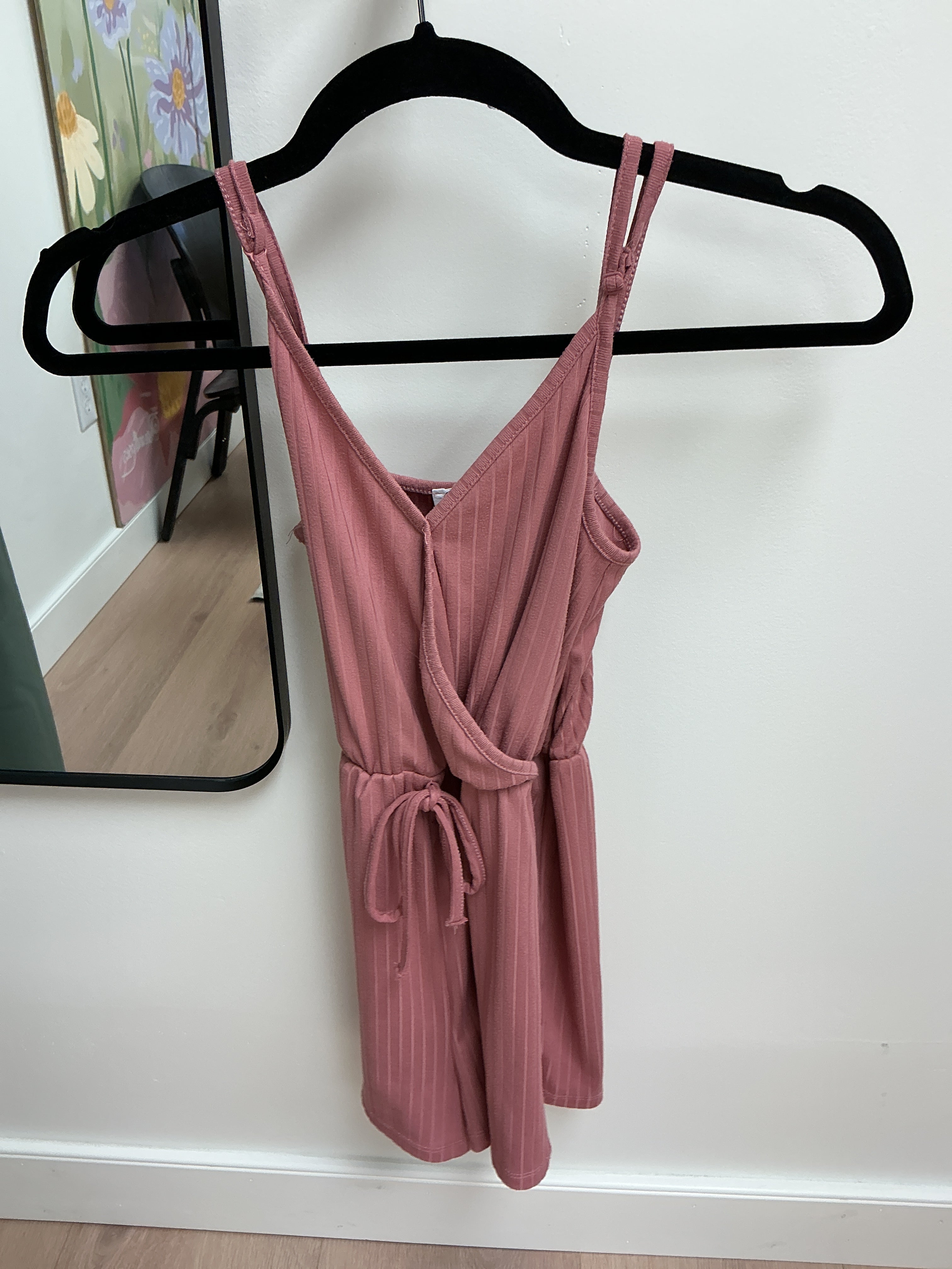 Ardene pink romper size XS