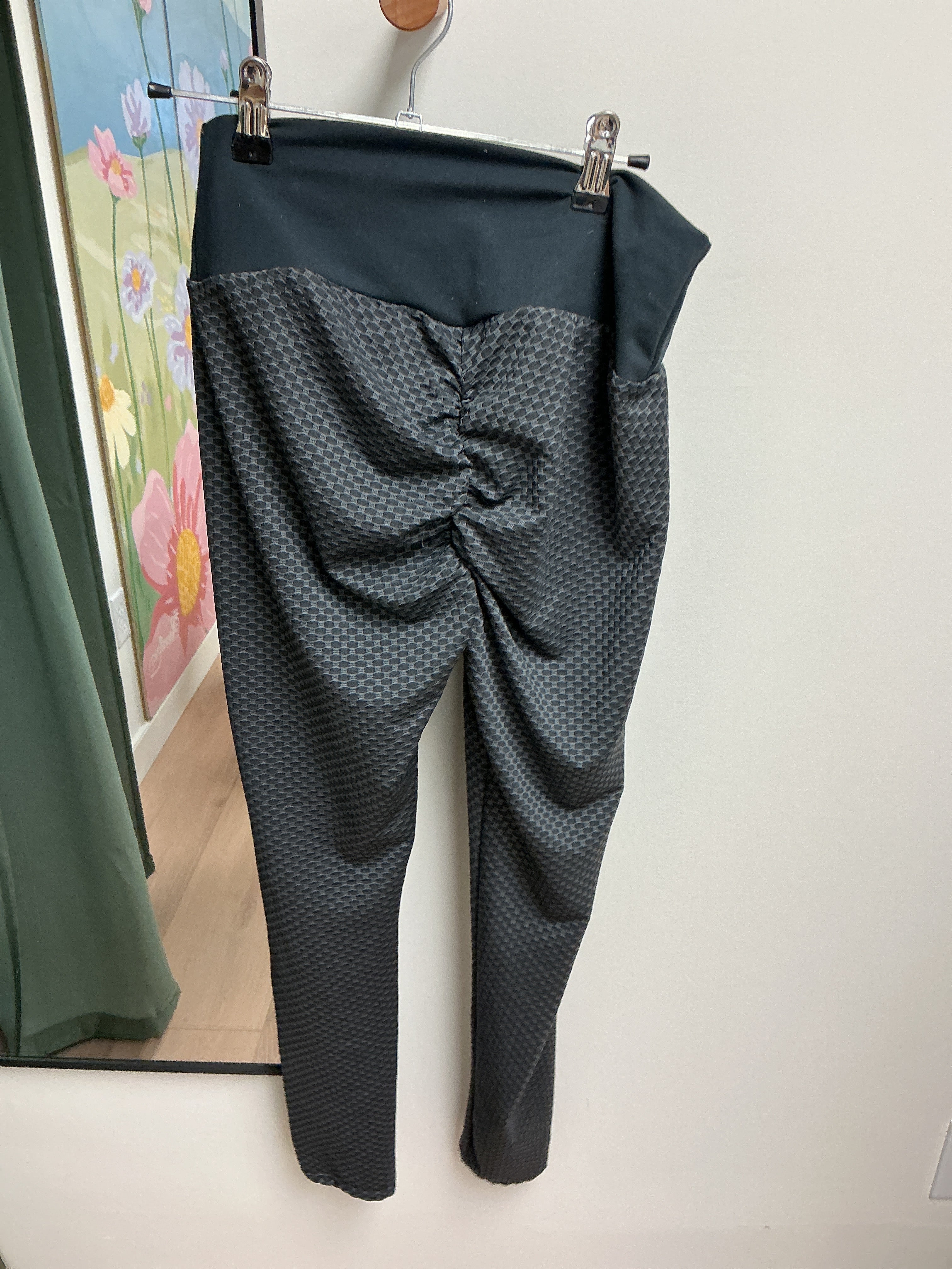 Grey leggings athletic L