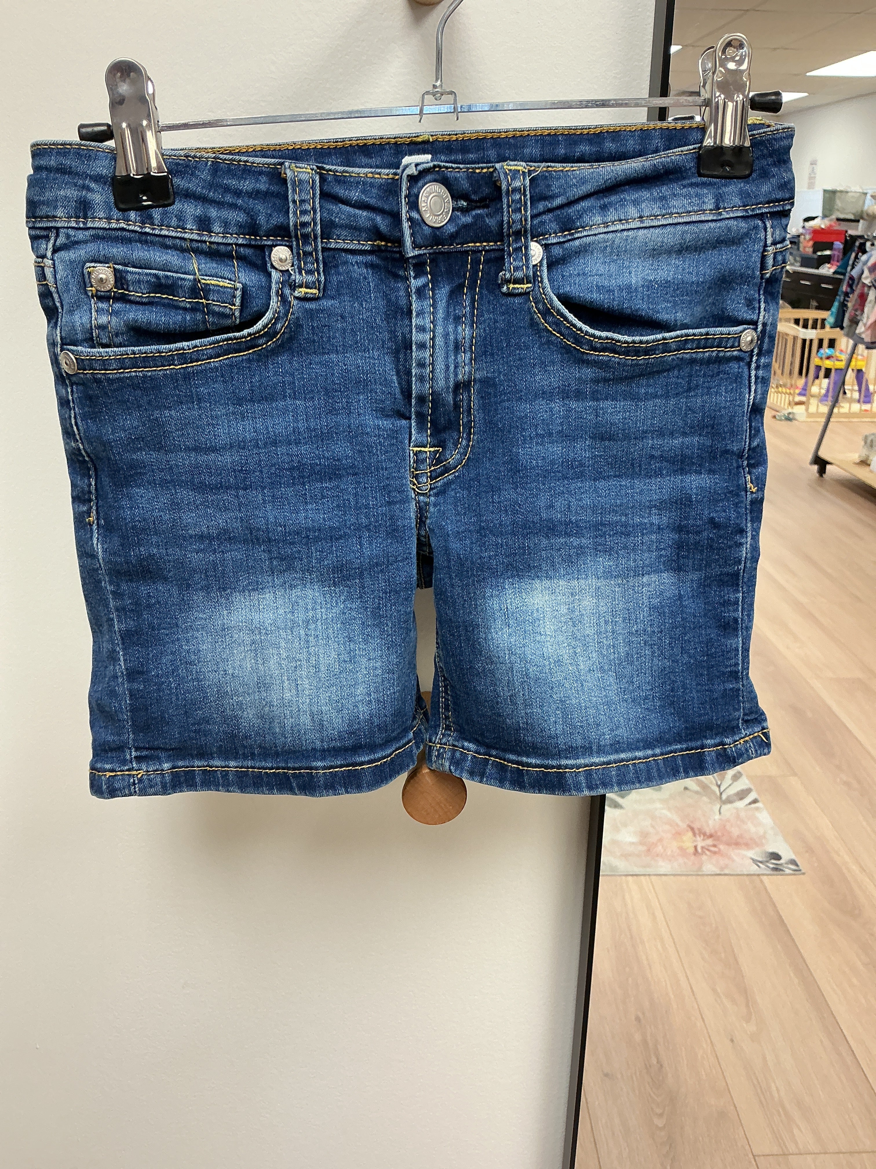 7 for all man kind jean shorts 2-3