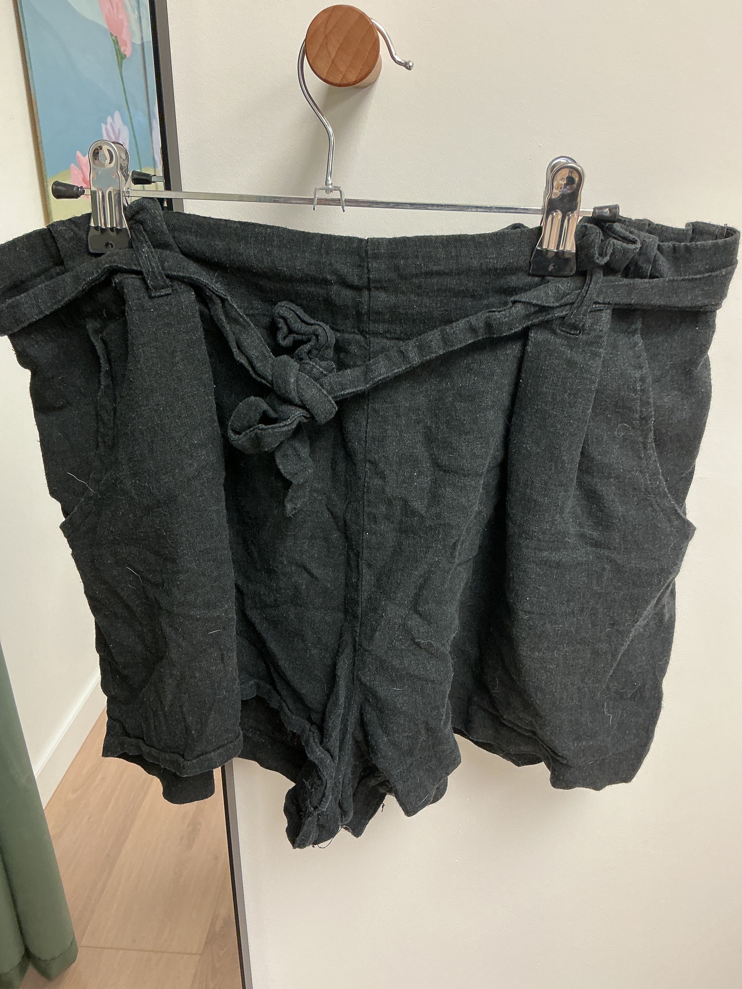 Ardene black shorts XL