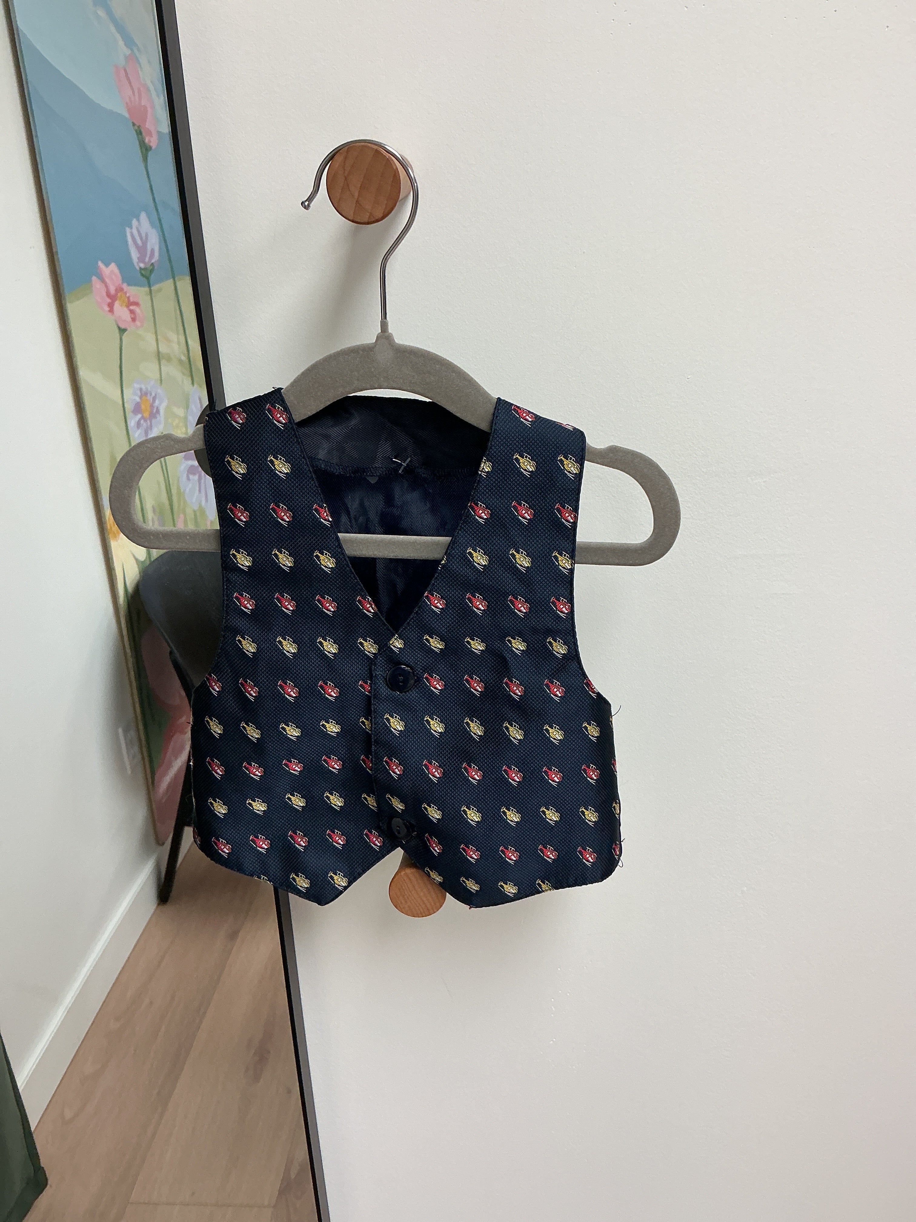 Navy helicopter suit vest size 12-18M