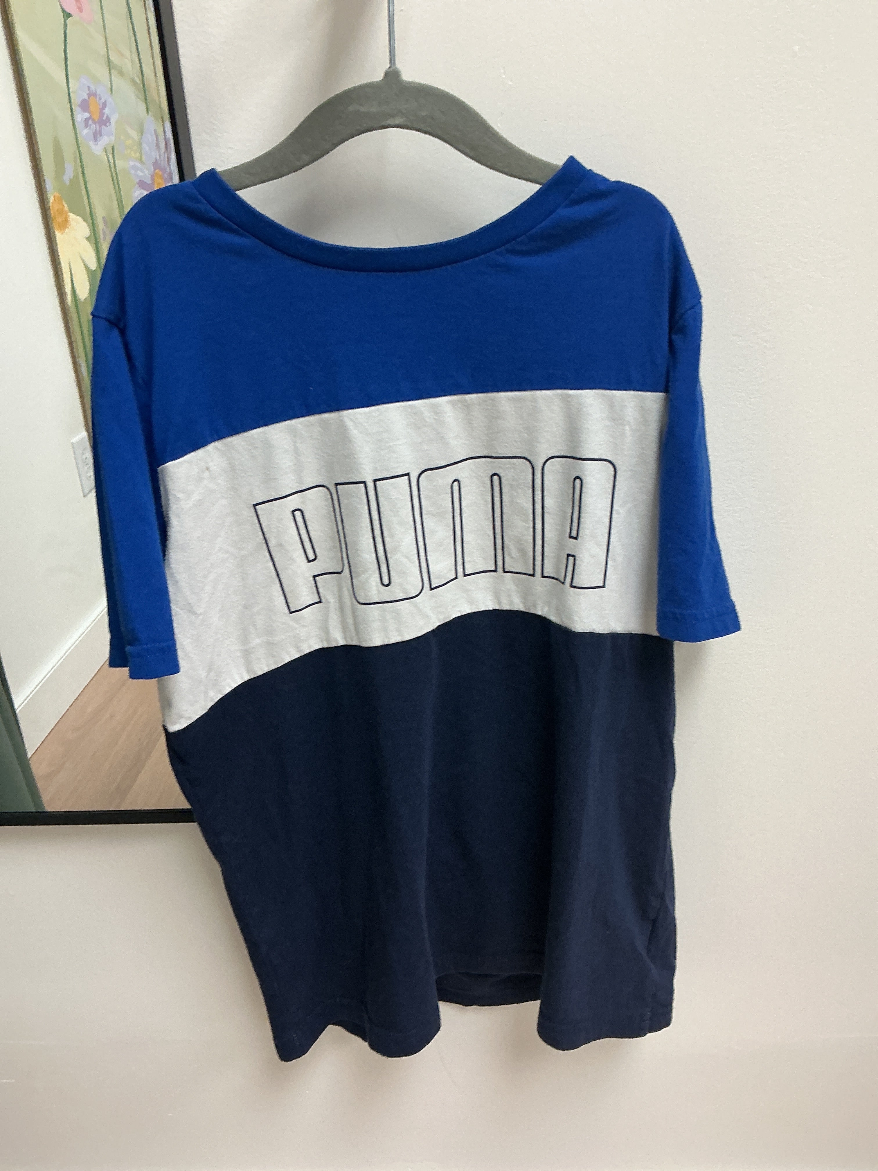 Puma blue Tshirt size 10/12