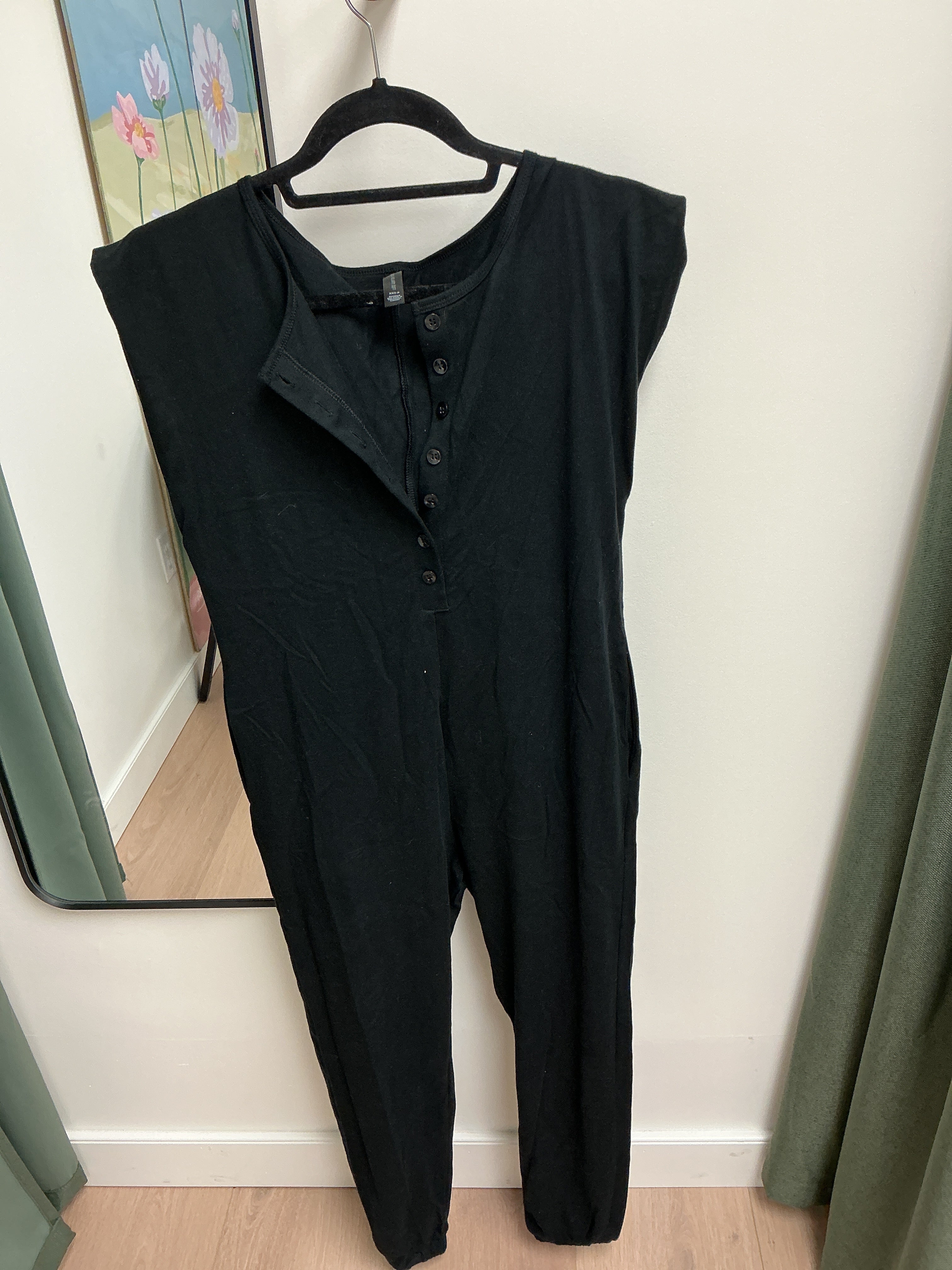 Smash + Hilary Duff black short sleeve romper size XXS
