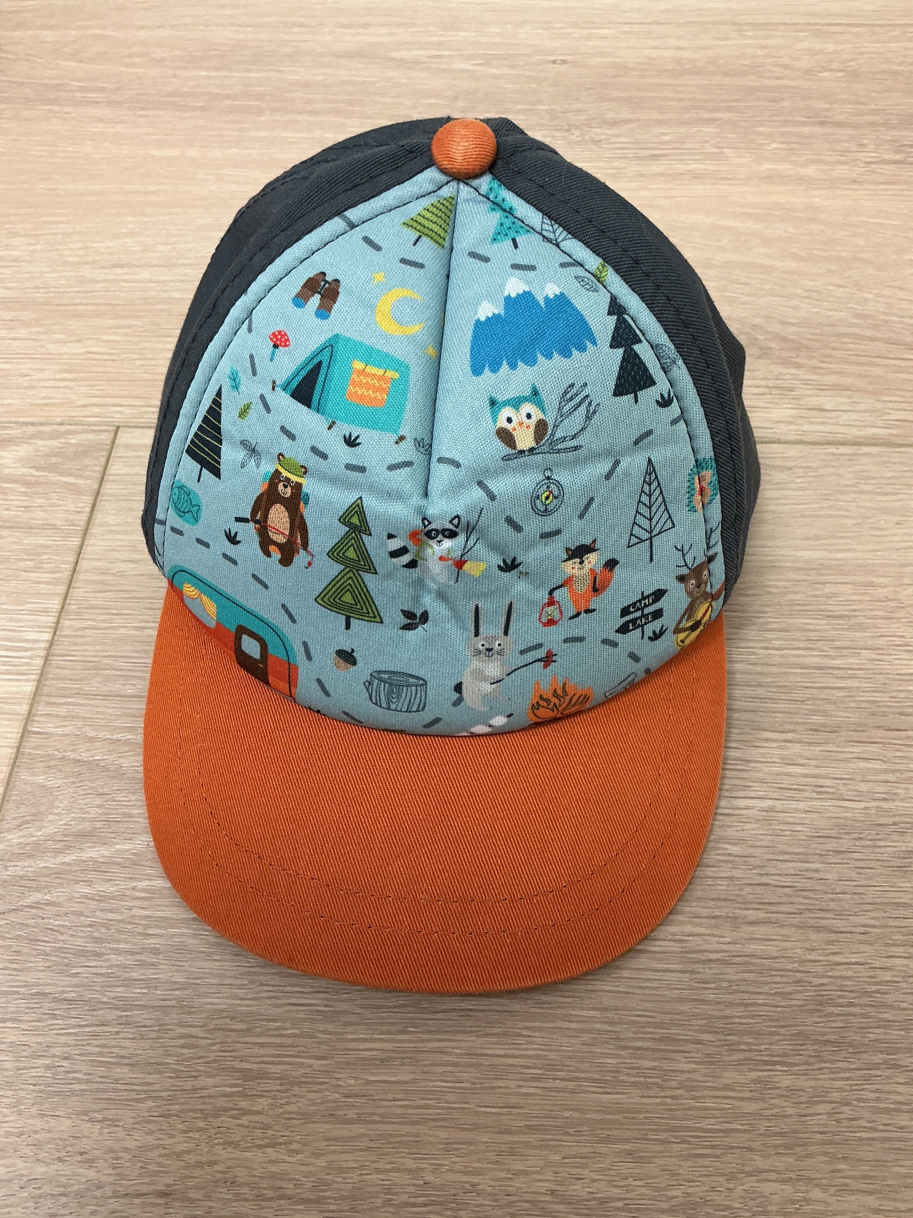 Ambler  grey/orange nature hat