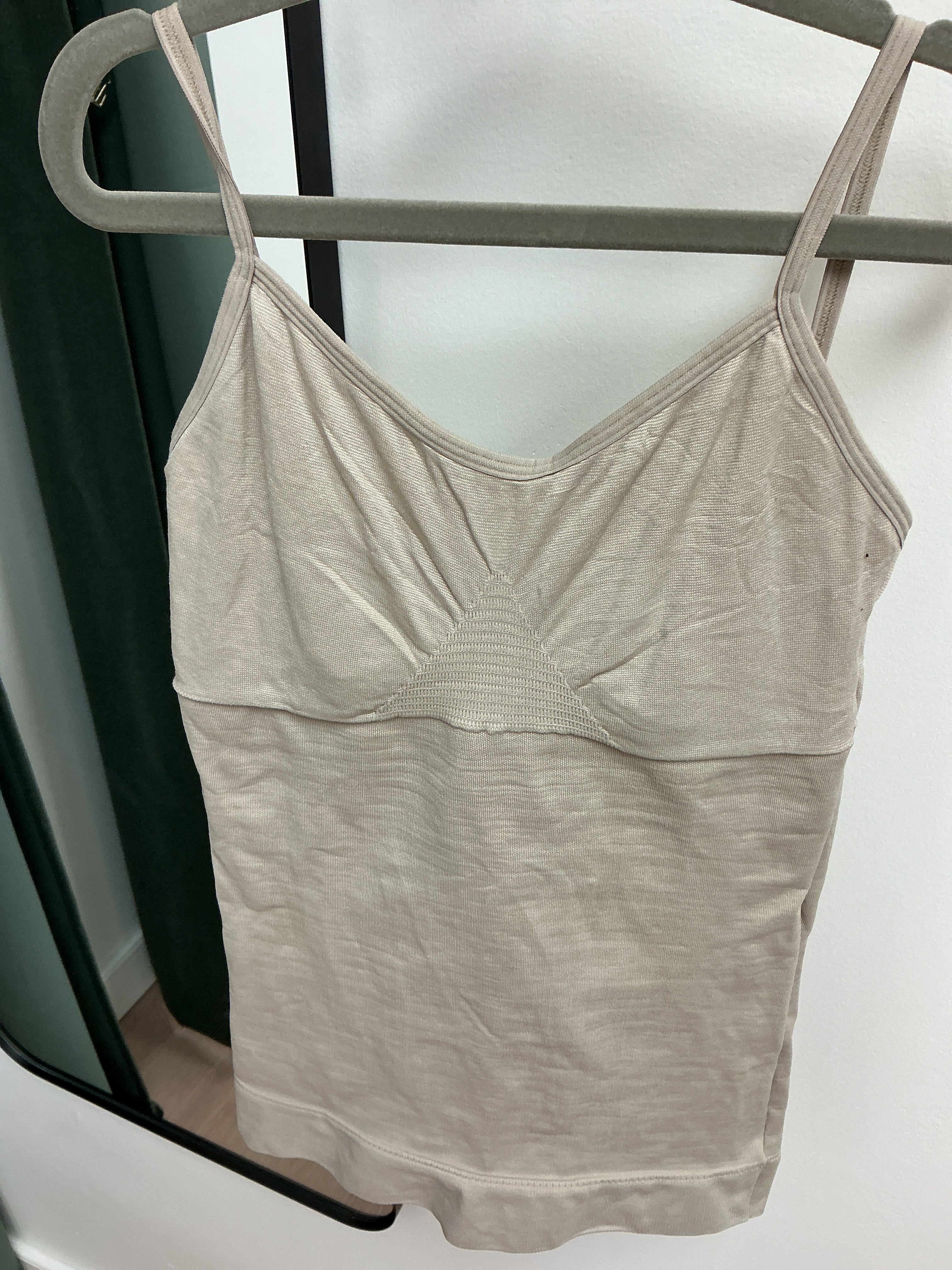 Ritchi beige compression tank L/XL