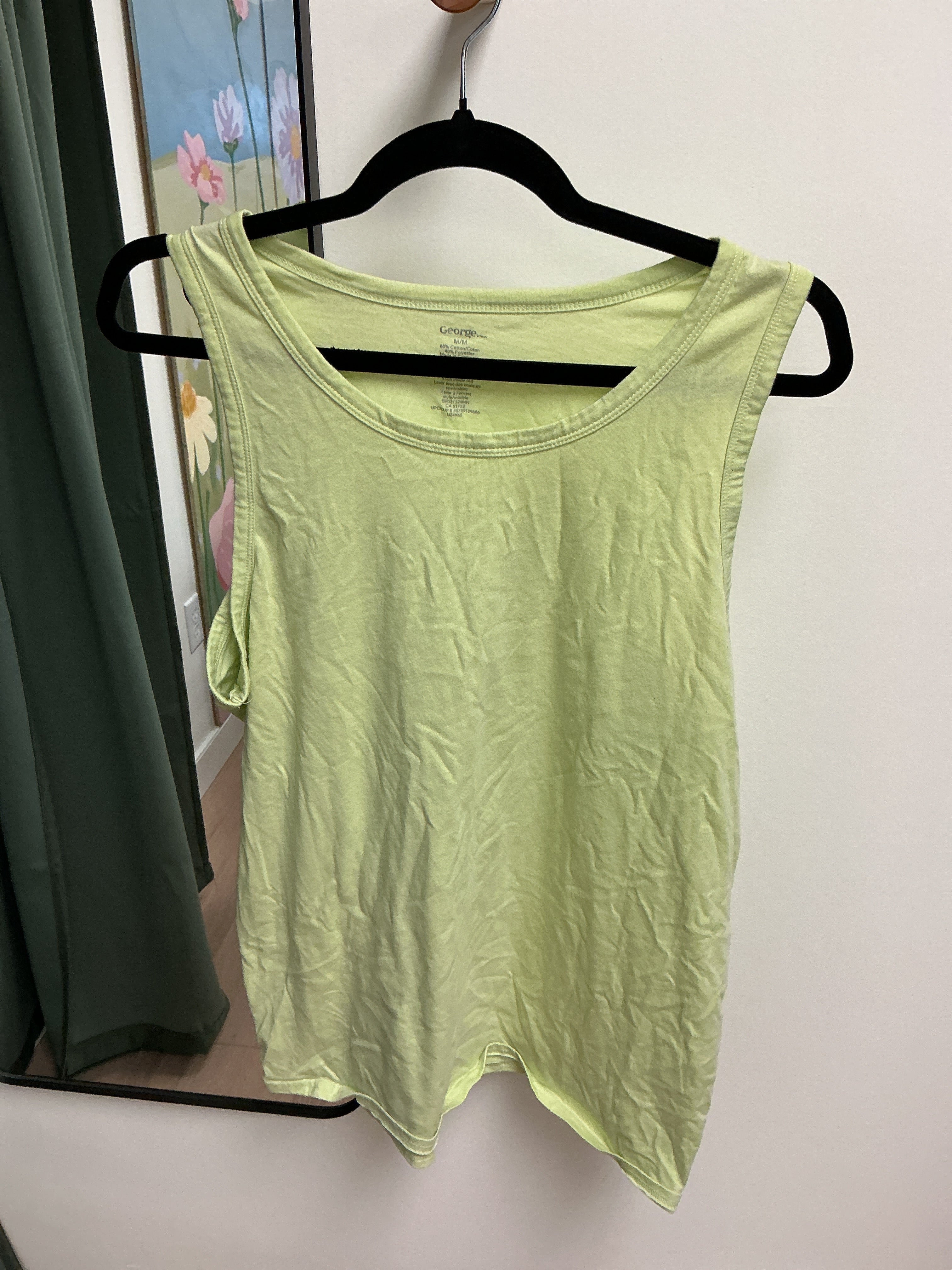 George lime green tank M