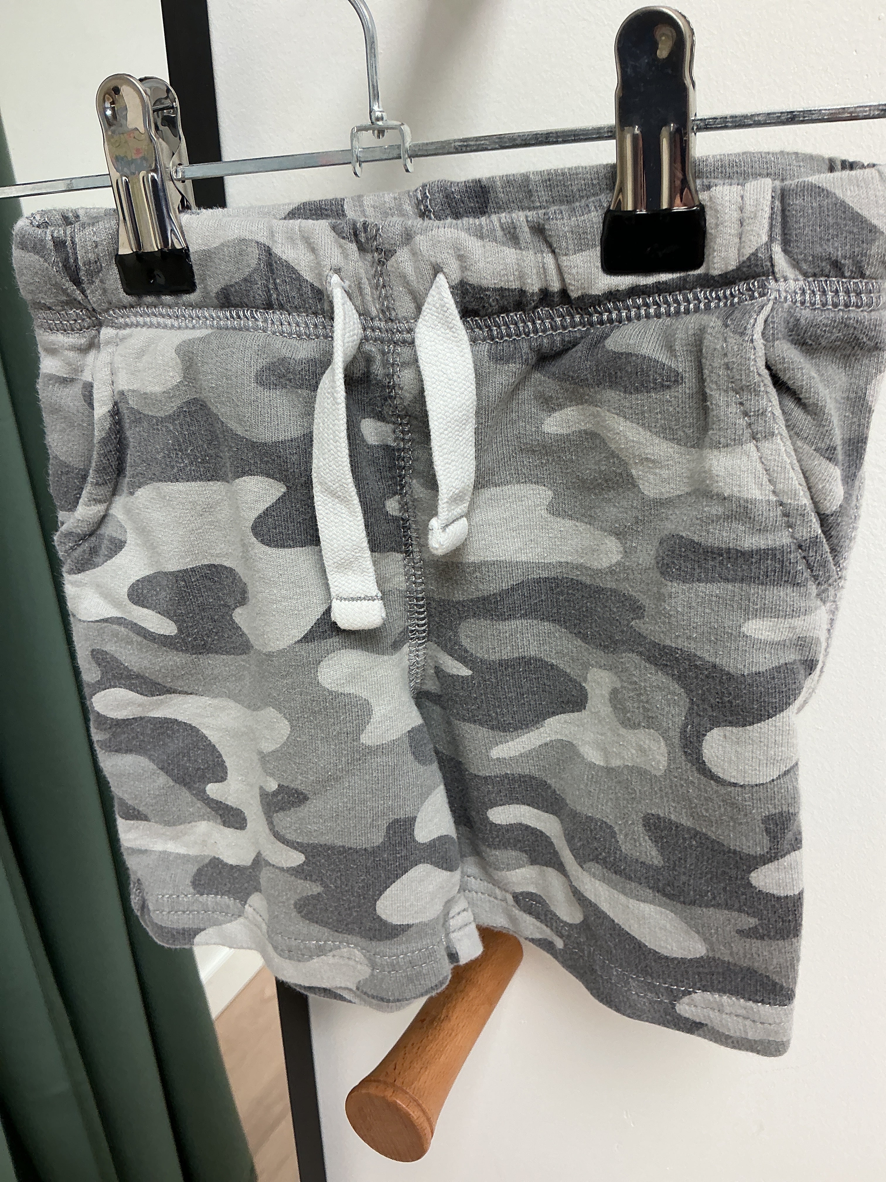 Carters grey camo shorts size 2T