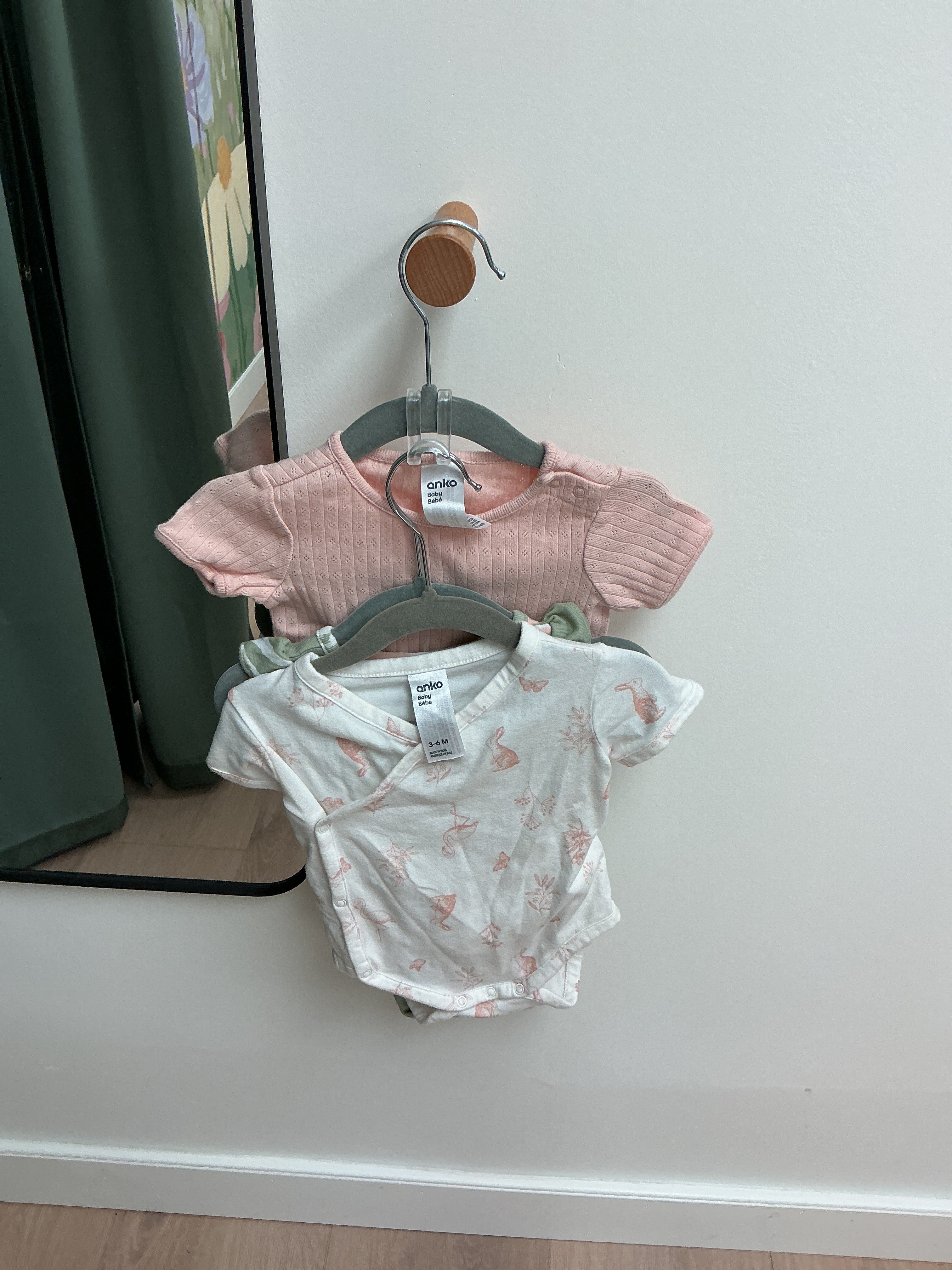 3pcs Anko/Carter’s Bodysuit 3-6M